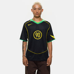 Total 90 Dri-FIT Soccer Jersey in Black/Green Spark/Opti Yellow - Nike