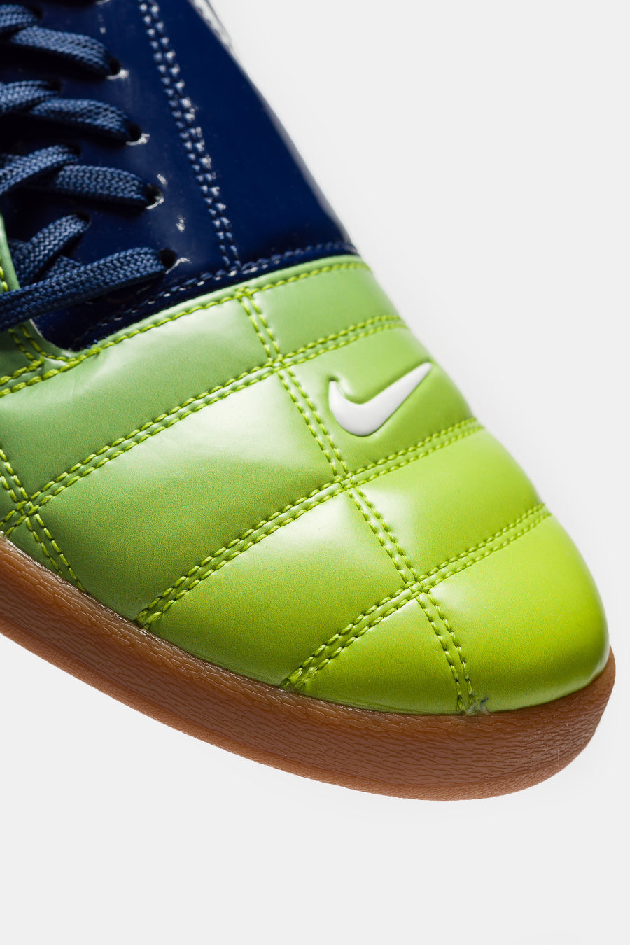 Total 90 Sneaker in Blue Void/White/Atomic Green