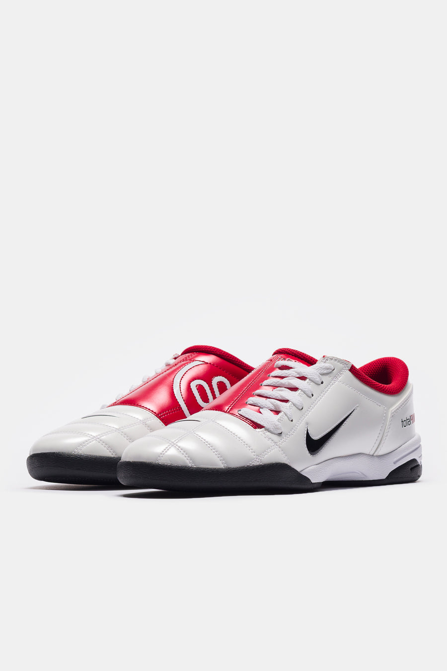 Nike Total 90 Sneaker in White/Black/Gym Red - Notre
