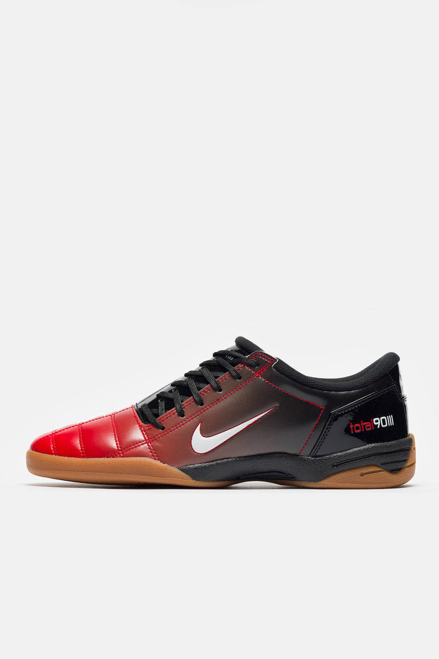 Nike Total 90 Sneaker in Black/White/University Red/Gum - Notre