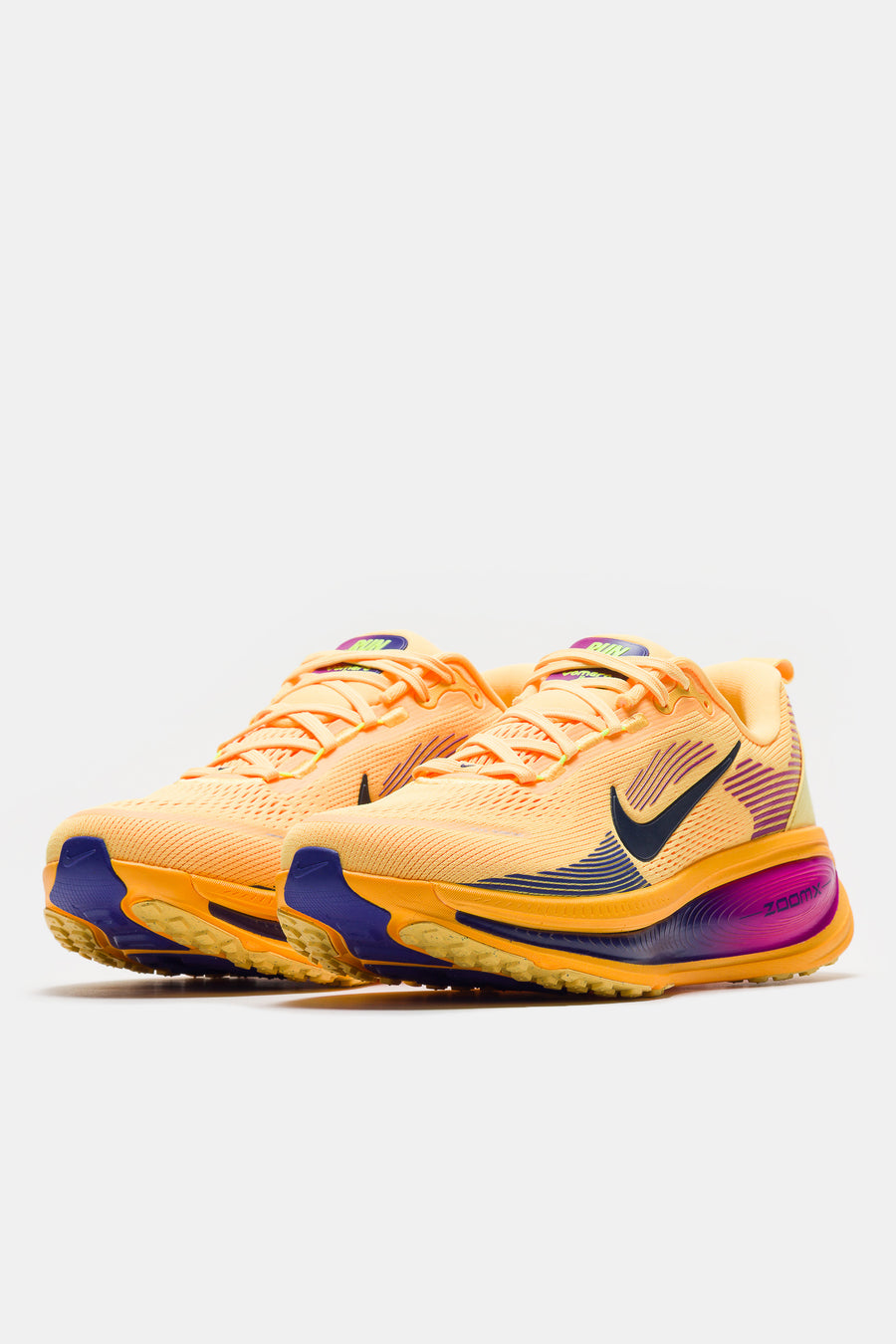 Nike Vomero 18 Sneaker in Citron Pulse/Blue Void/Laser Orange - Notre