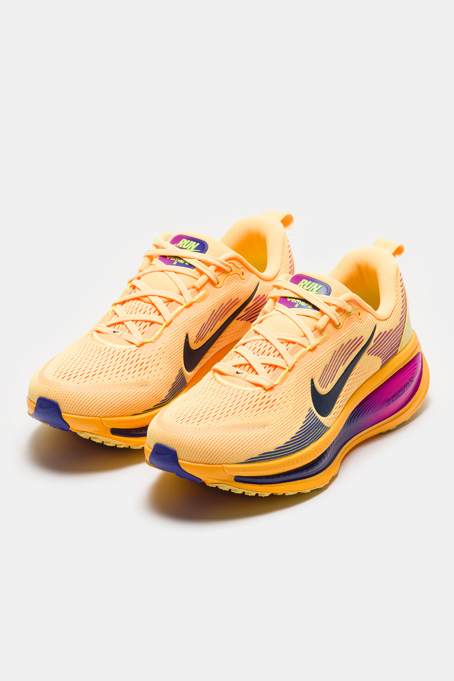 Nike Vomero 18 Sneaker in Citron Pulse/Blue Void/Laser Orange - Notre