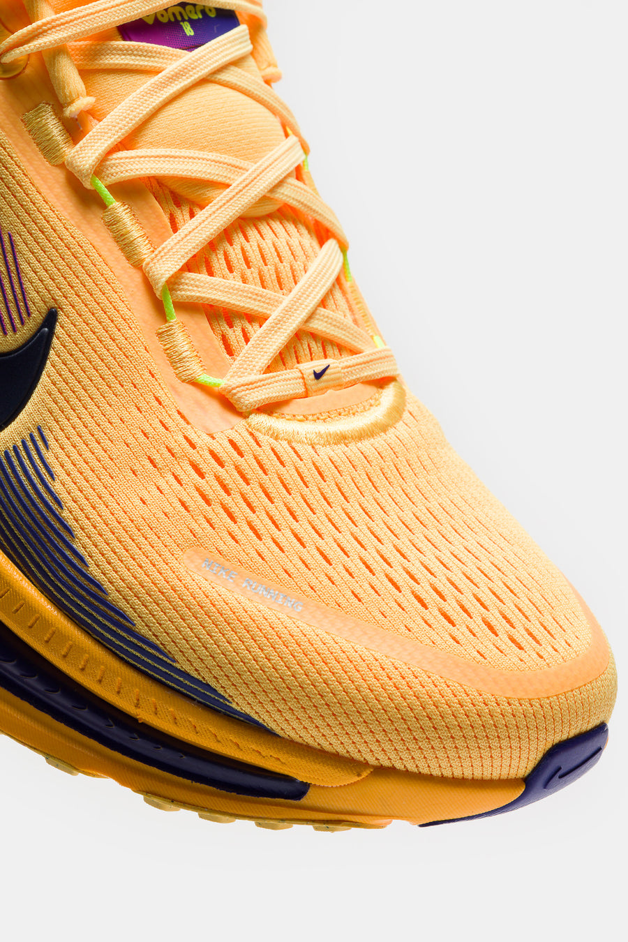 Nike Vomero 18 Sneaker in Citron Pulse/Blue Void/Laser Orange - Notre