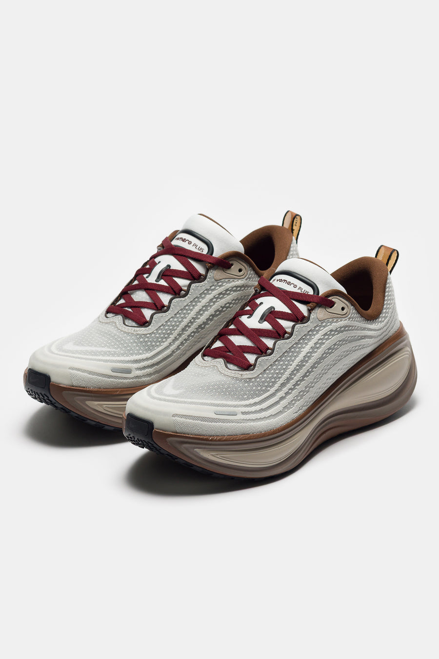 Vomero Plus Sneaker in Sail/Pecan/Caldera Brown/Black