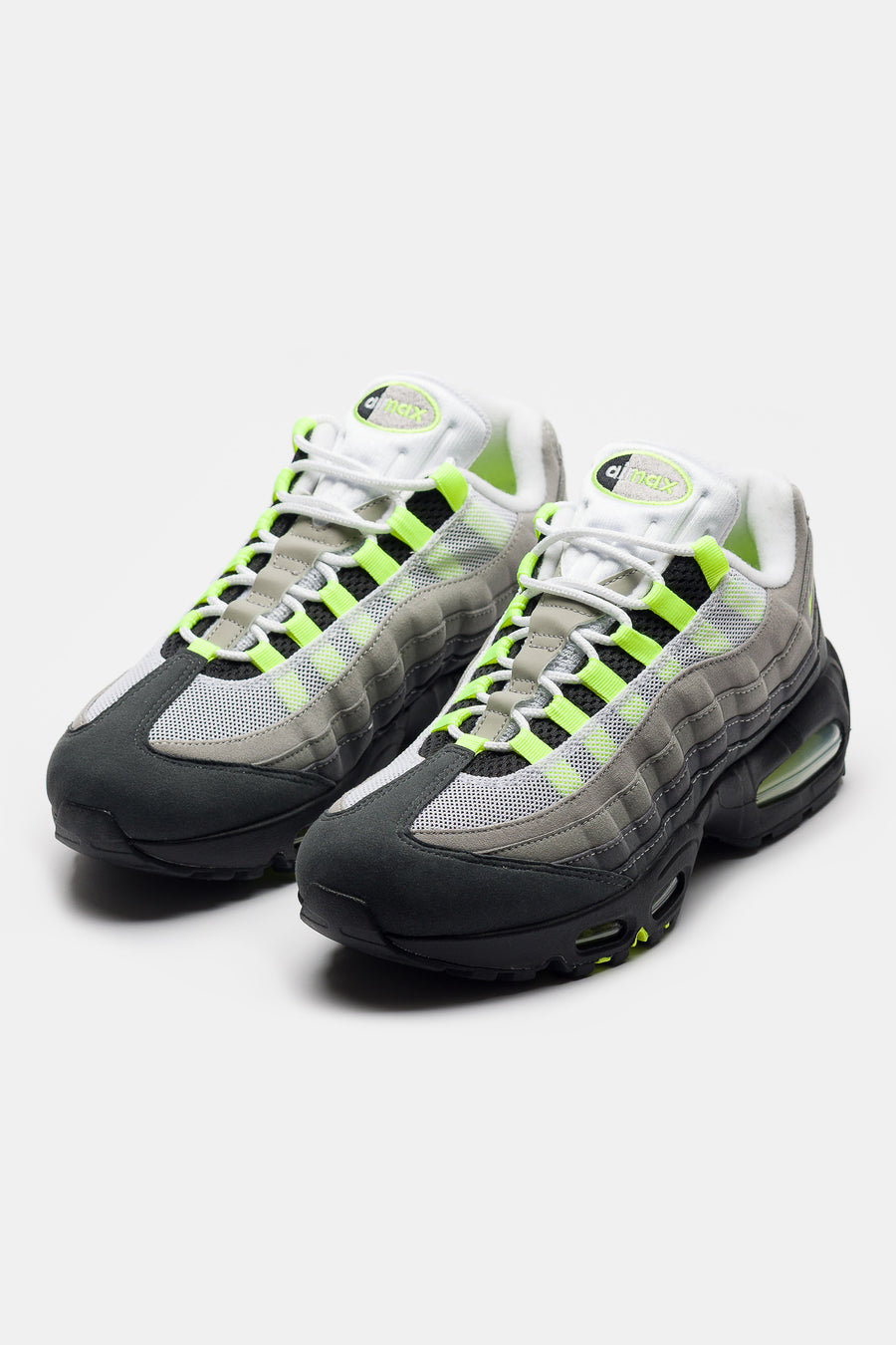 Air Max 95 Big Bubble Sneaker in Black/Neon Yellow/Anthracite