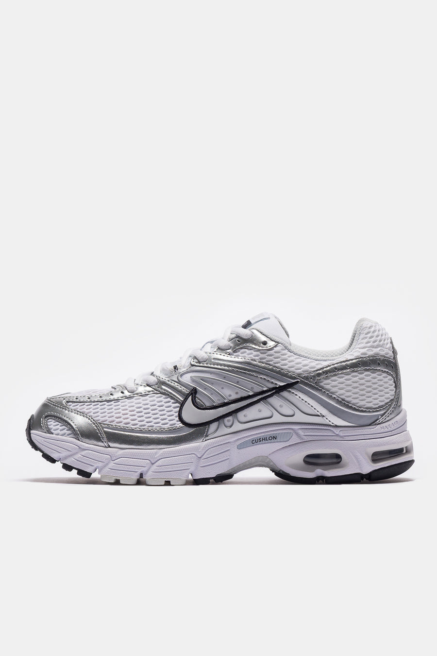 Air Max Moto 2K Sneaker in White/Photon Dust/Metal Silver/Black