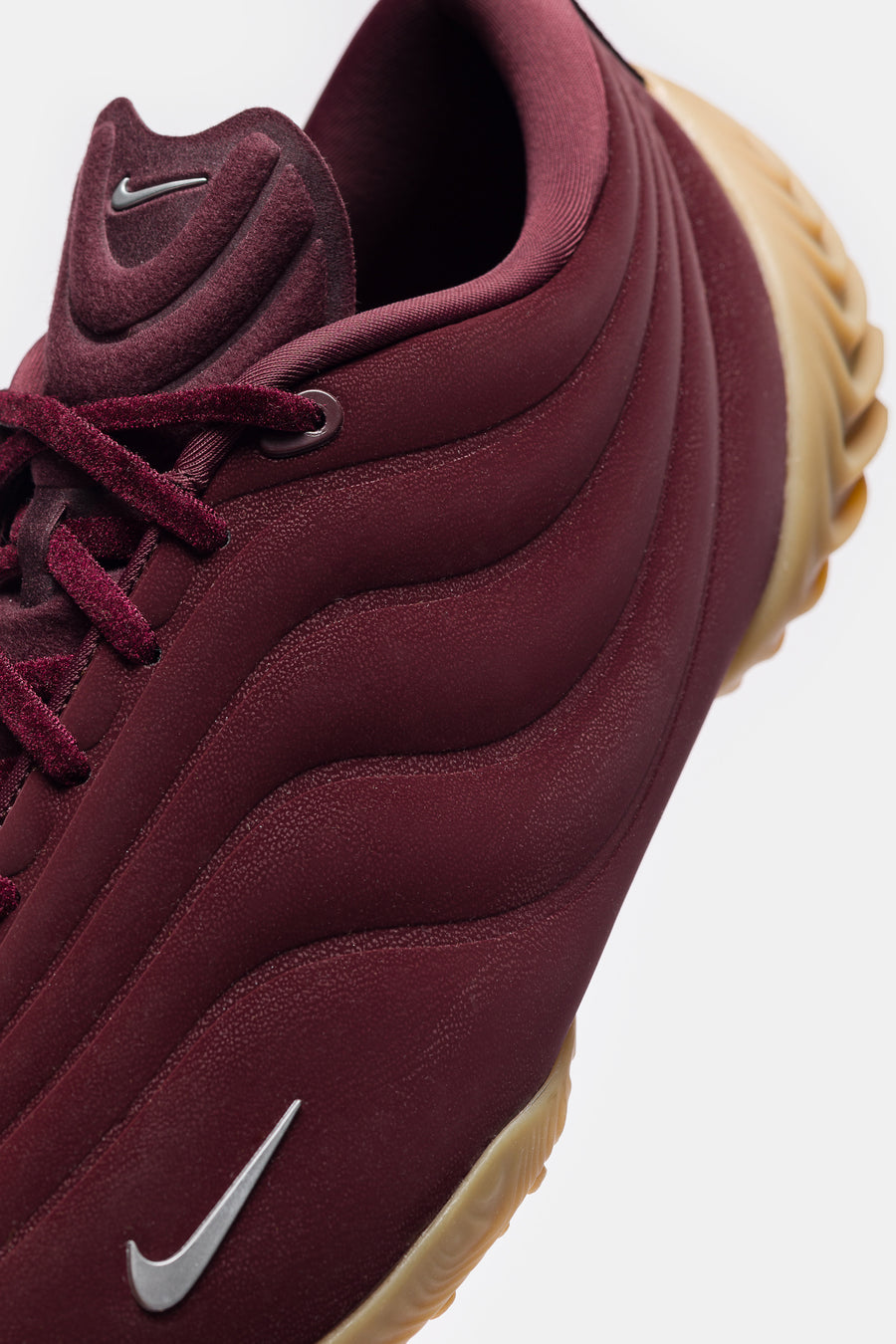 Nike Astra Ultra Sneaker in Burgundy Crush/Metallic Silver - Notre