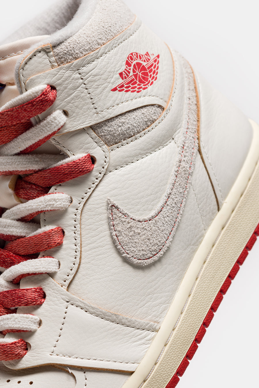 Air Jordan 1 High OG Sneaker in Sail/Cinnabar/Light Bone Air Jordan 1 High OG Sneaker in Sail/Cinnabar/Light Bone