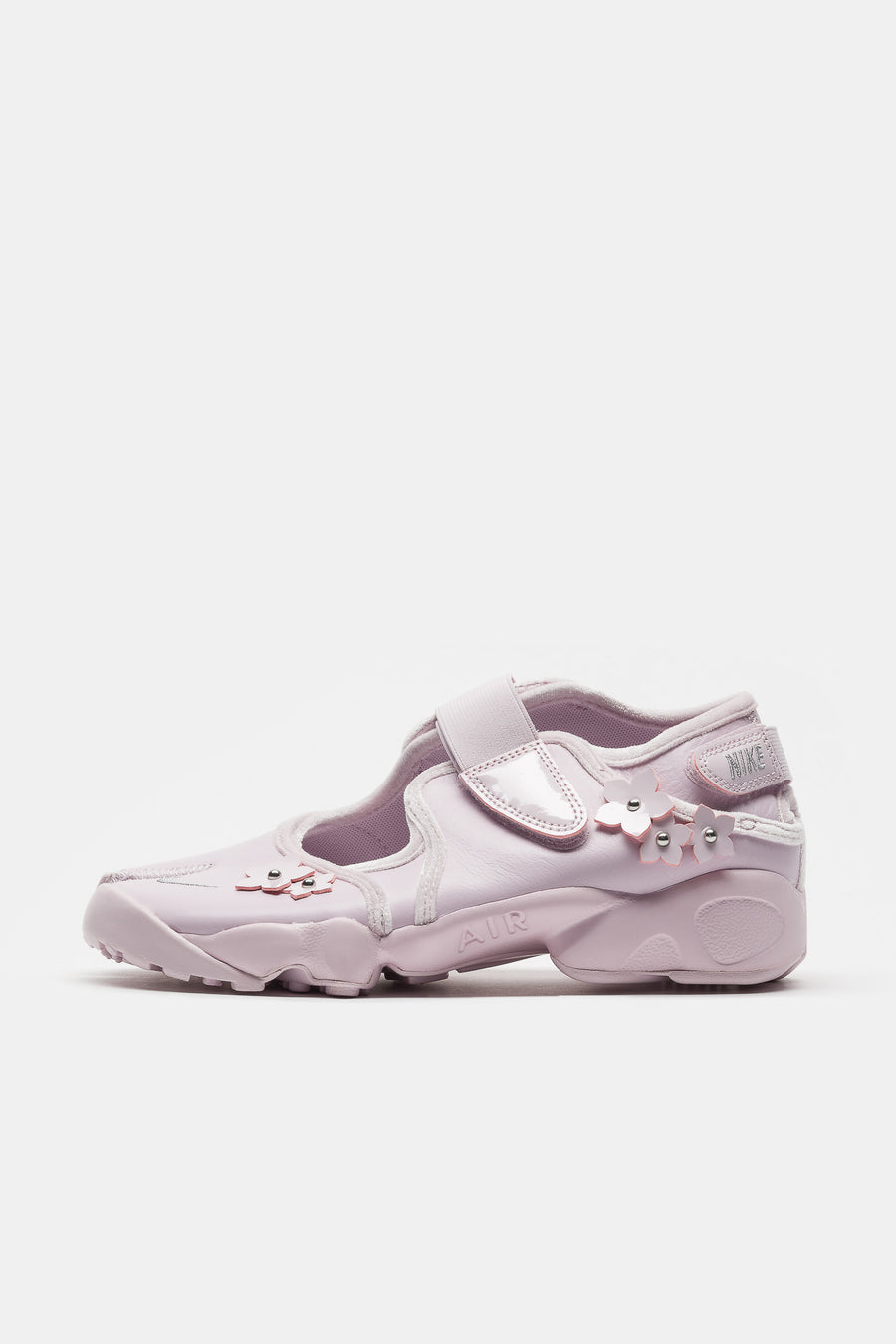 Air Rift Florette Sneaker in Bleached Lilac/Metallic Silver/ Wolf Grey