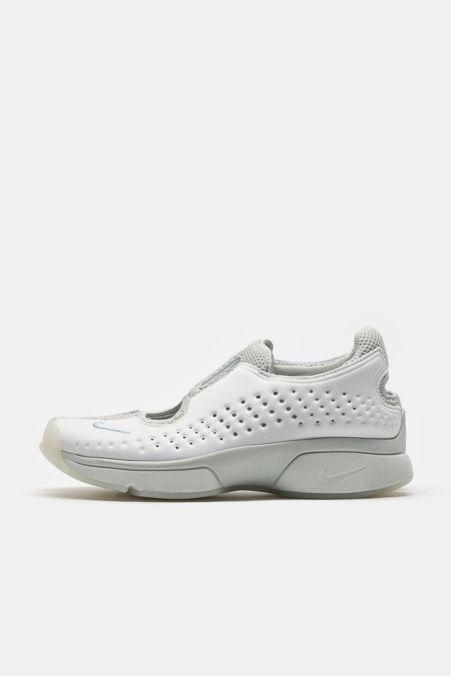 Air Rift 2 Sneaker in Summit White/Ice Blue/Swan/Light Silver