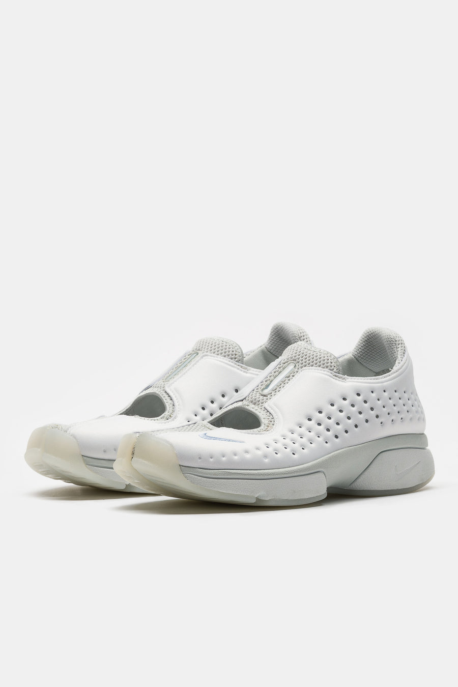 Air Rift 2 Sneaker in Summit White/Ice Blue/Swan/Light Silver