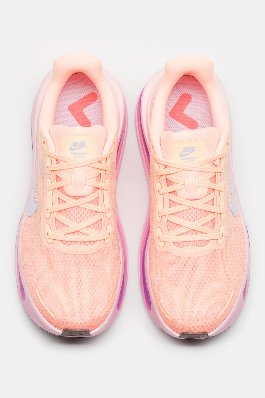 Nike Vomero Premium Sneaker in Tangerine Tint/Tattoo/Bright Crimson - Notre
