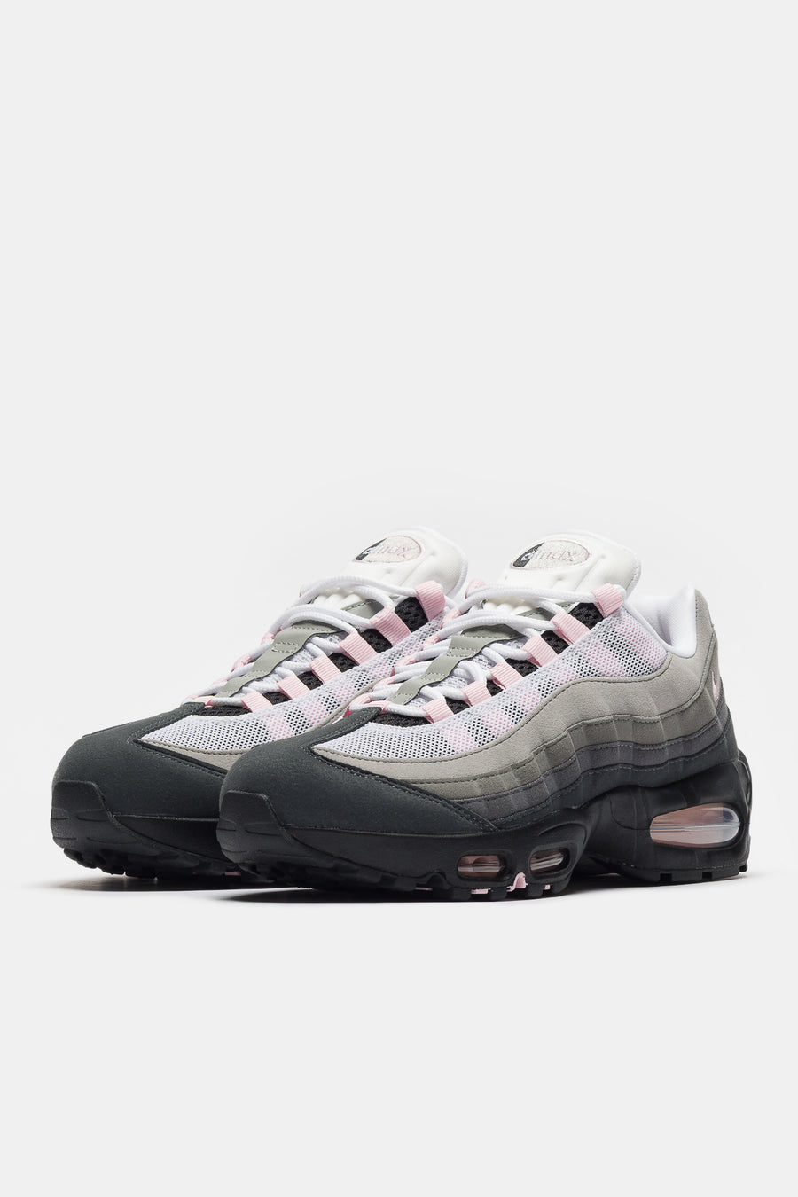Nike Air Max 95 Big Bubble Sneaker in Black/Pink Foam/White/Reflect Silver - Notre