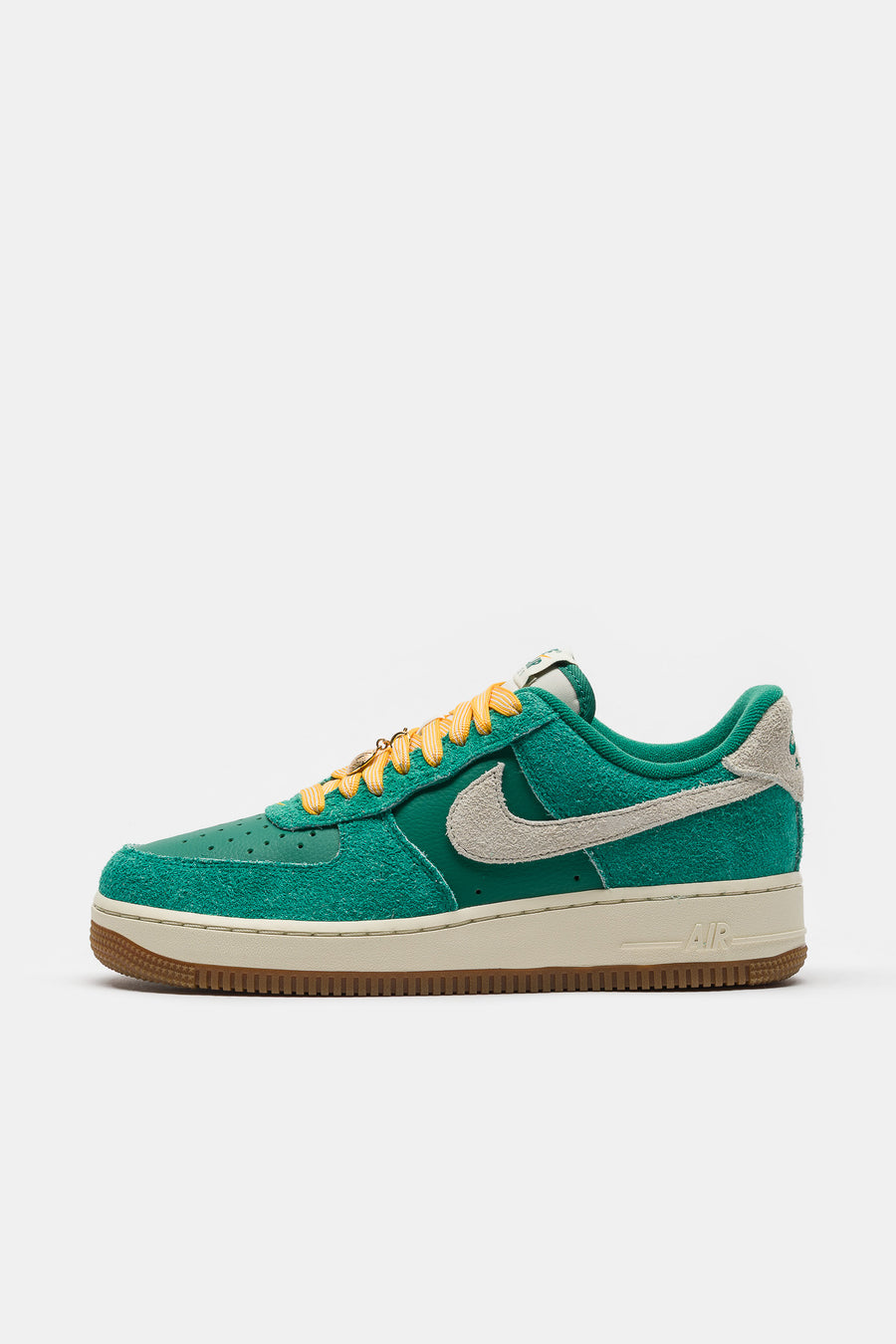 Air Force 1 '07 Sneaker in Malachite/Coconut Milk/University Gold