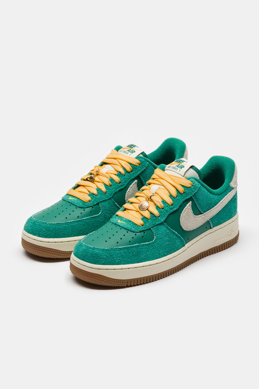Air Force 1 '07 Sneaker in Malachite/Coconut Milk/University Gold