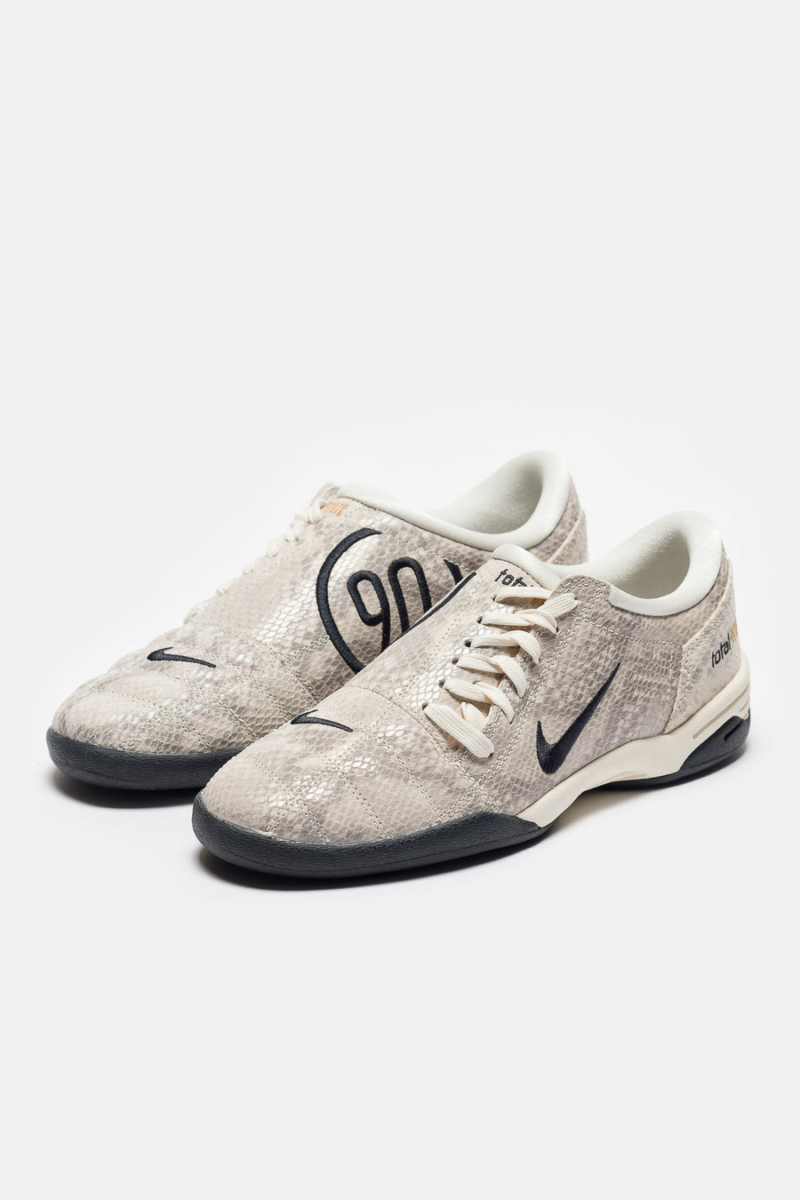 Nike T90 SE Sneaker in Pale Ivory/Black/Pale Ivory - Notre