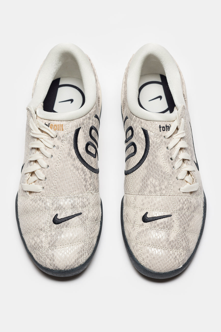 Nike T90 SE Sneaker in Pale Ivory/Black/Pale Ivory - Notre