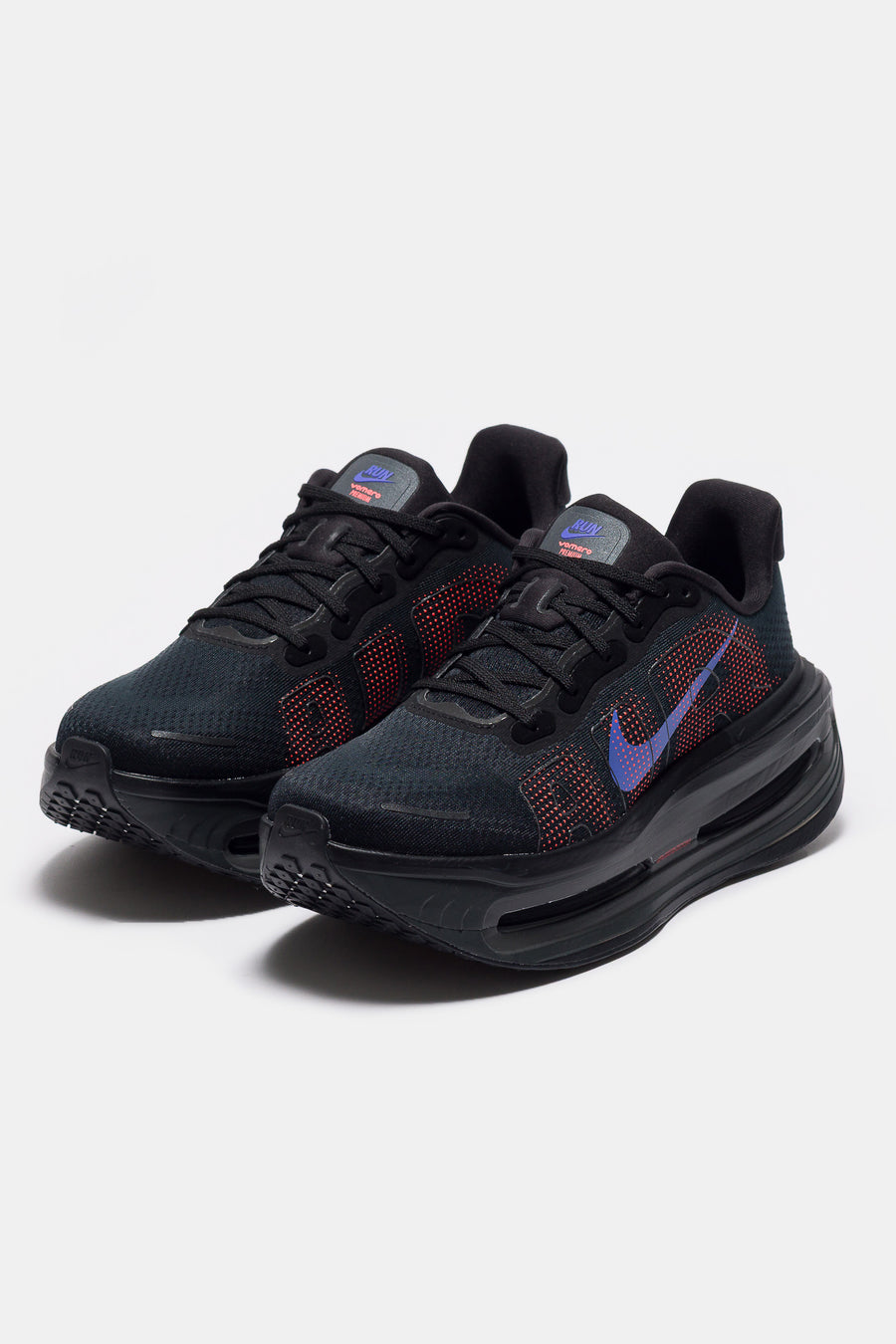 Nike Vomero Premium Sneaker in Black/Sapphire/Hot Lava/Anthracite - Notre