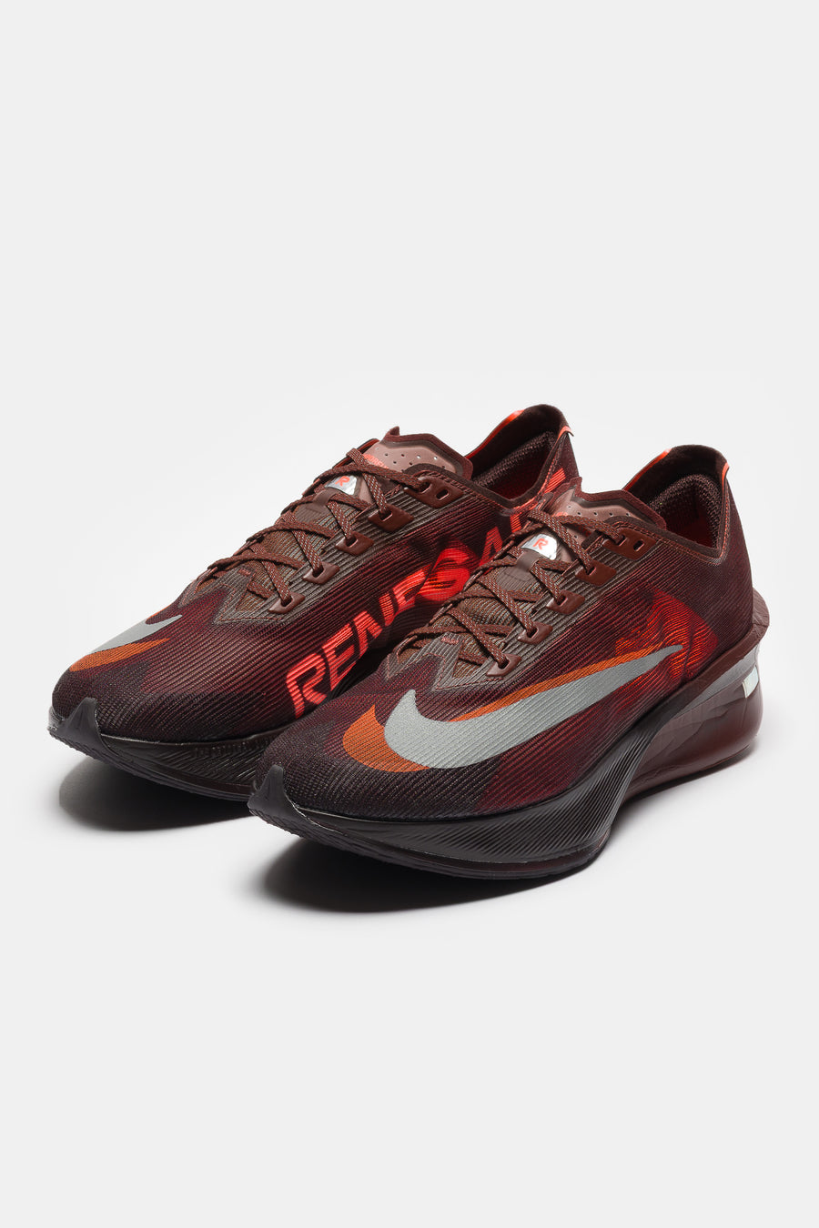 Nike Renegade Vaporfly 4 Sneaker in Brown Basalt/Hyper Crimson - Notre