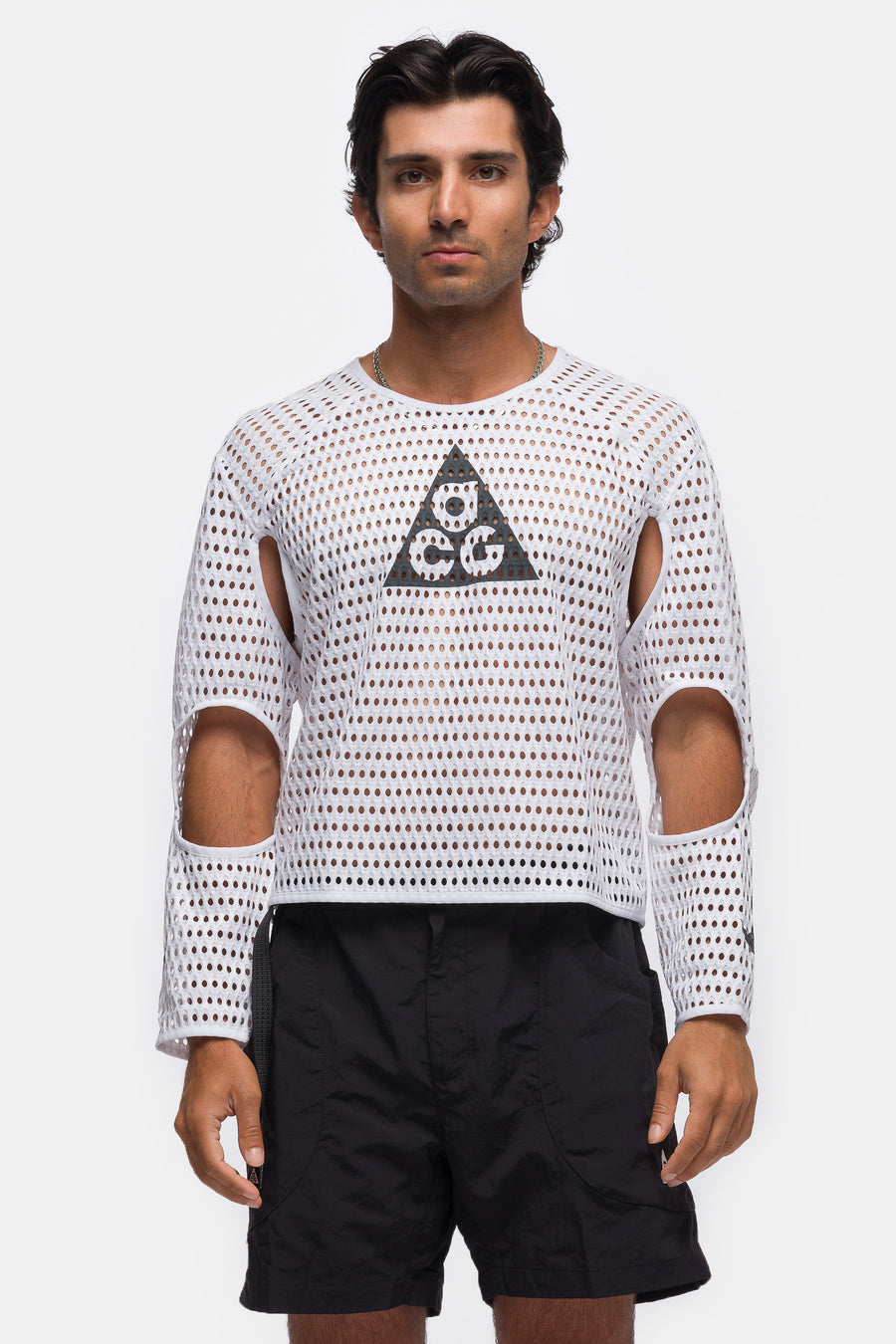 ACG Radical AirFlow NXT Dri-FIT Long Sleeve Trail Running Top in White