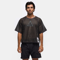 ACG Radical AirFlow Dri-FIT Short-Sleeve Trail Running Top in Anthraci
