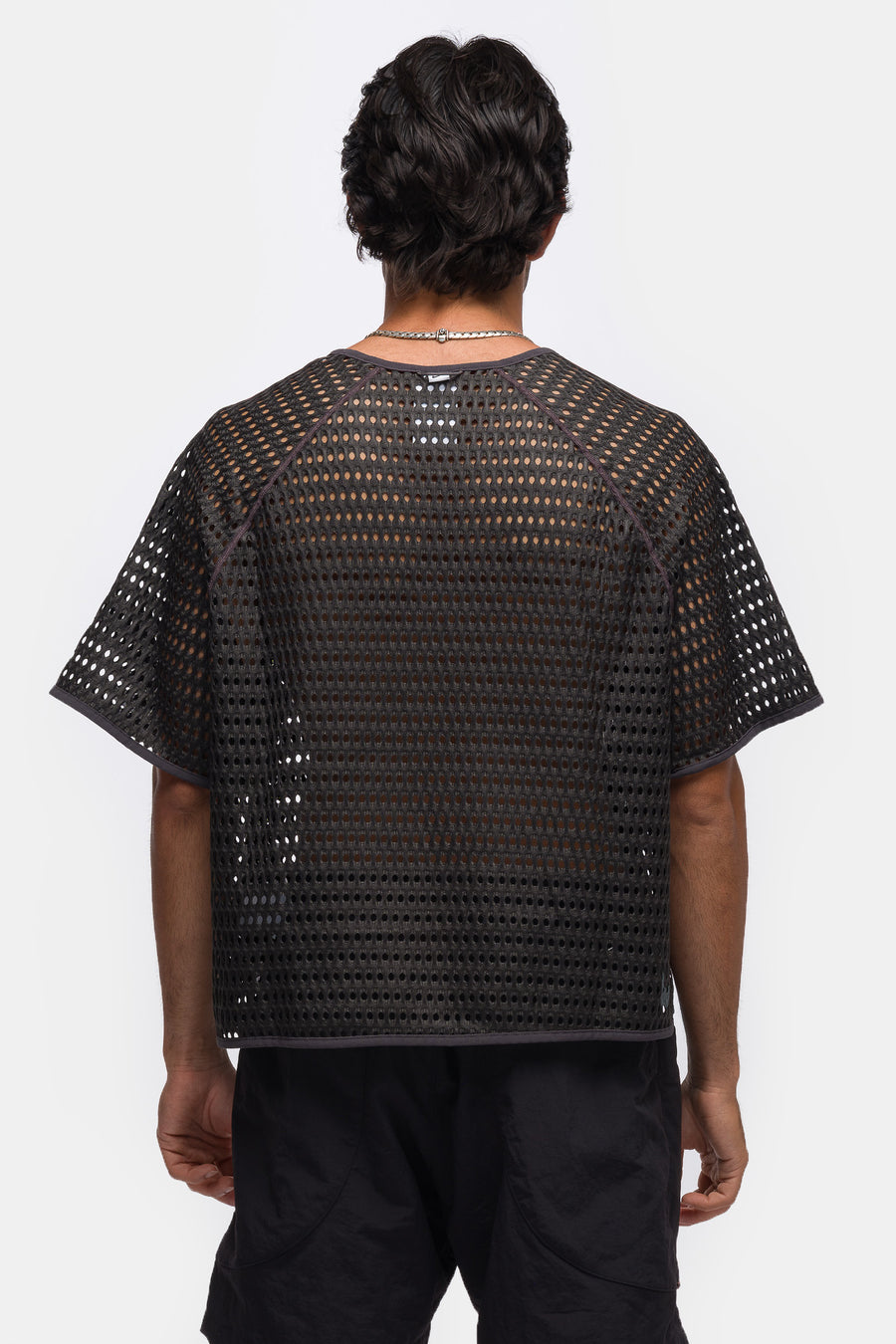ACG Radical AirFlow Dri-FIT Short-Sleeve Trail Running Top in Anthracite