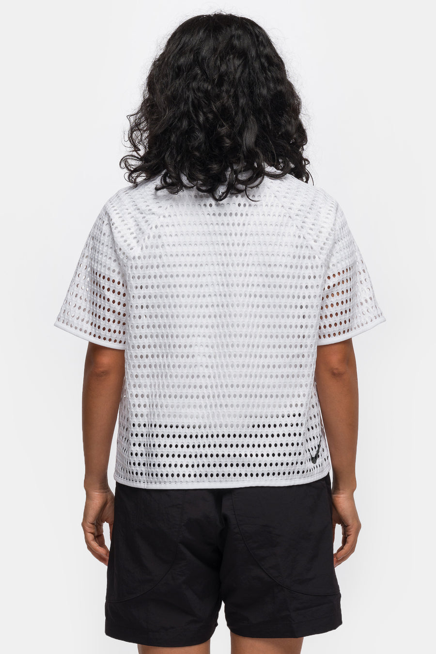 ACG Women's Radical AirFlow Dri-FIT Short-Sleeve Trail Running Top in White