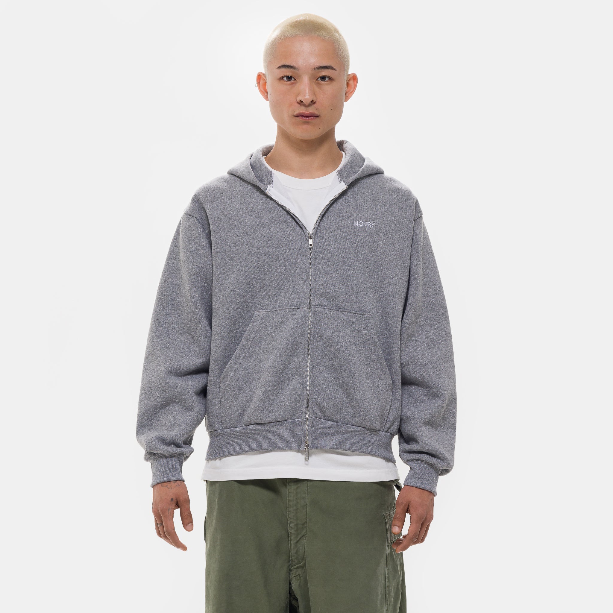 XL 9090 Logo Assort Zip Hoodie Pants グレー 90 Logo Assort Zip Hoodie – YZ