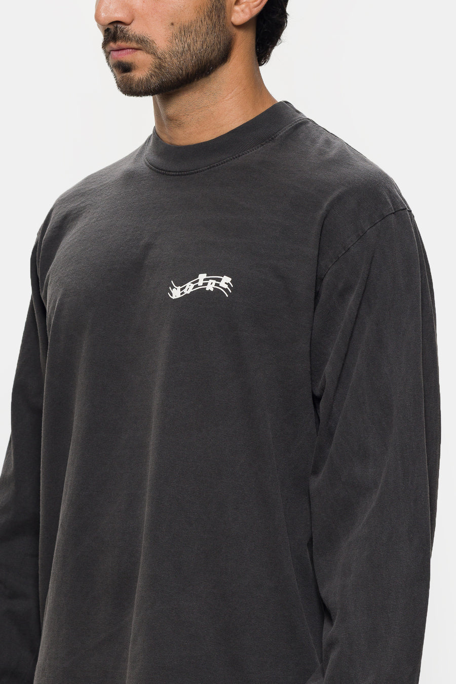 Jazz Long Sleeve T-Shirt in Vintage Black