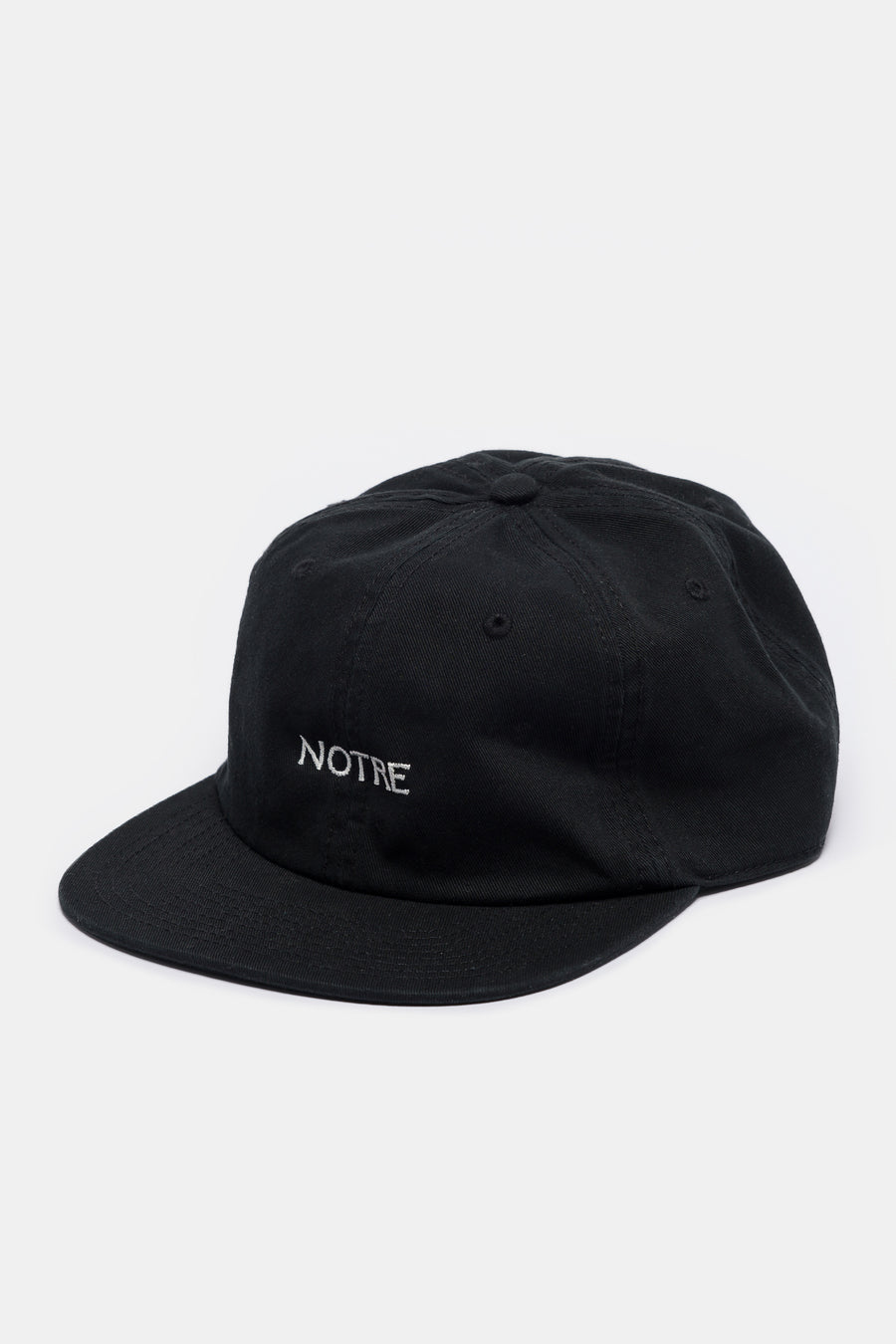 Notre Logo Cap  in Black - Notre
