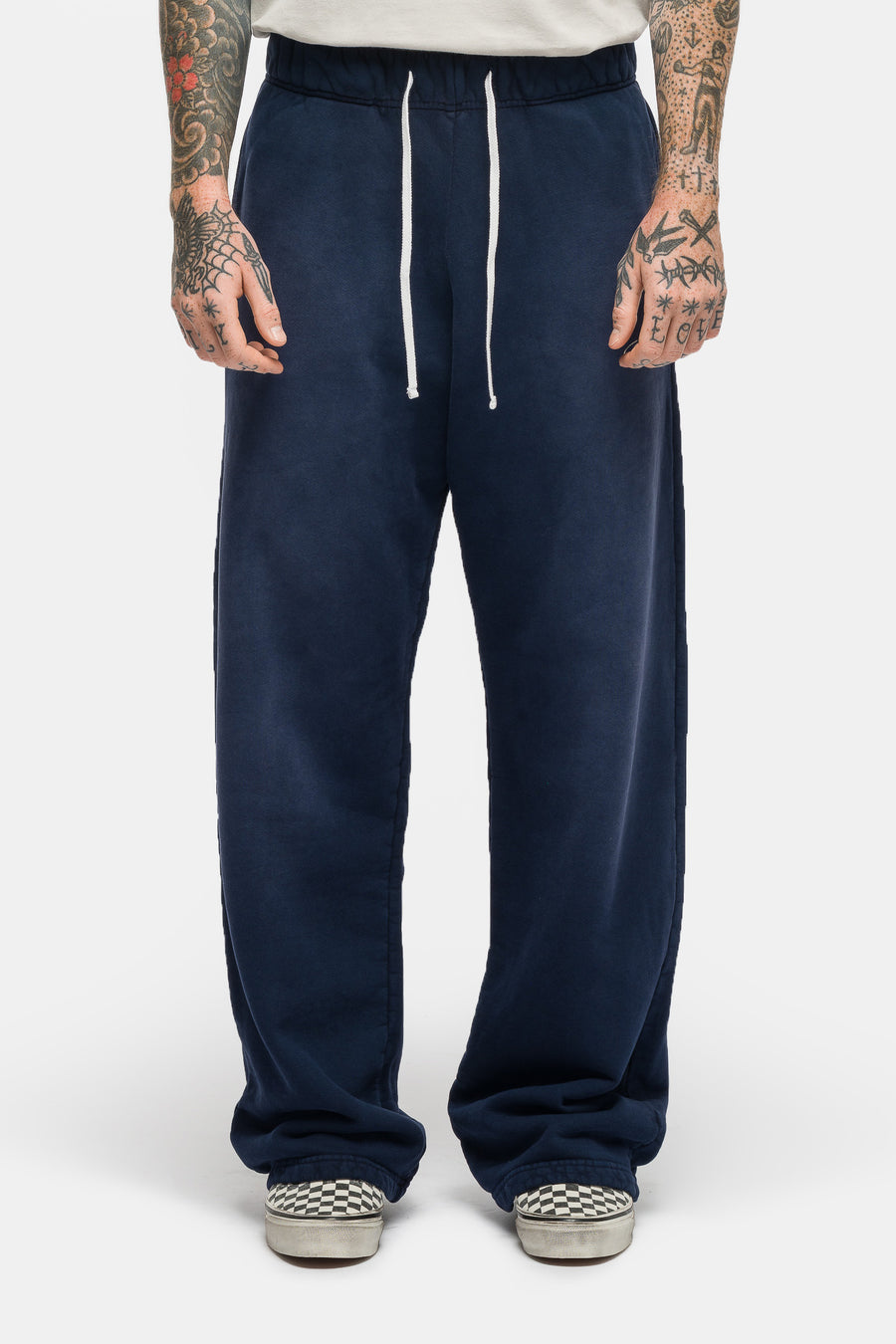 Mechanic Damaged Sweatpant in Navy