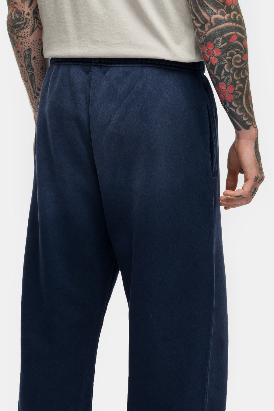 Mechanic Damaged Sweatpant in Navy