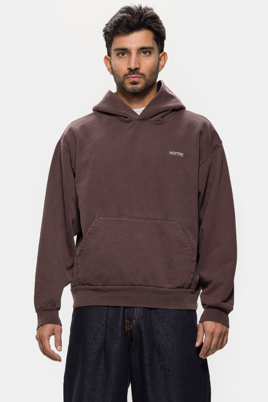 Notre Logo Hoodie in Clove