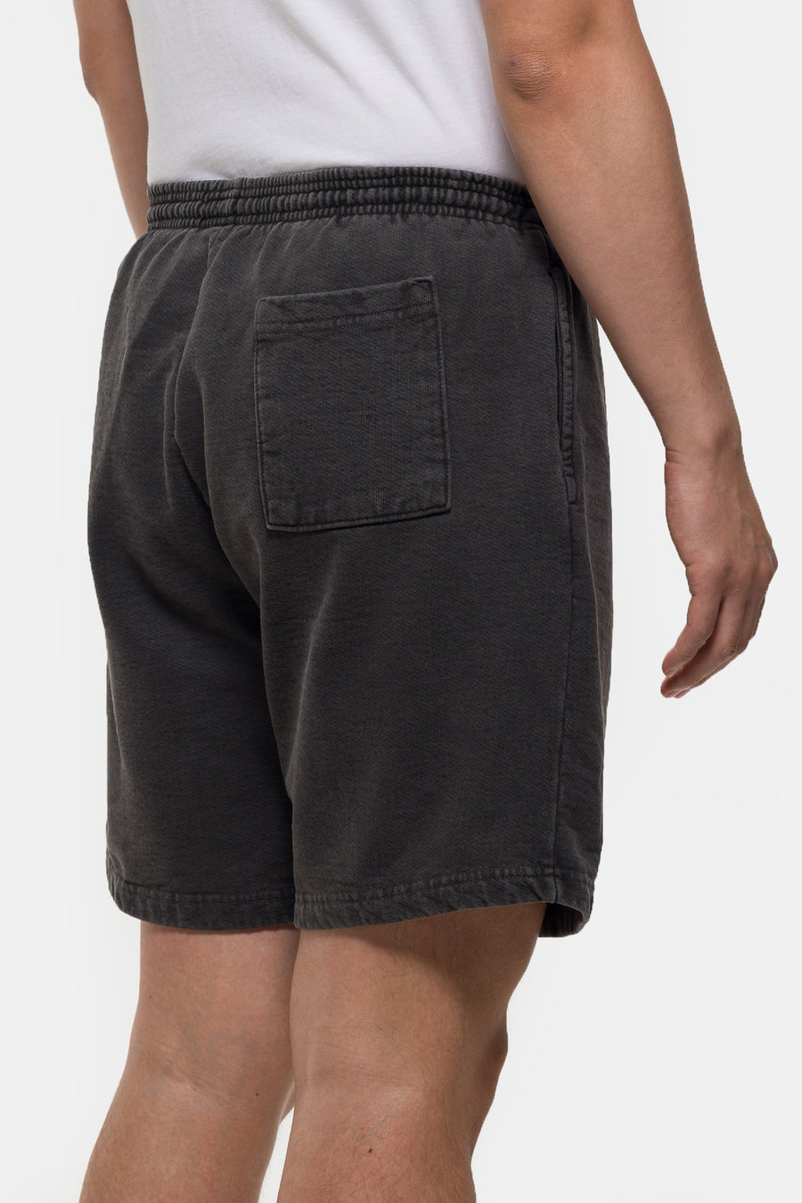 Notre Notre Logo Sweat Shorts in Vintage Black - Notre