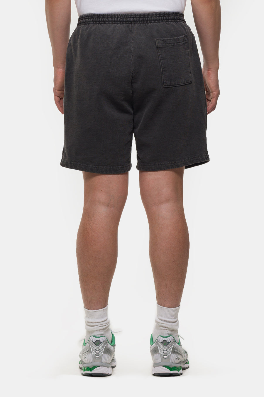 Notre Notre Logo Sweat Shorts in Vintage Black - Notre
