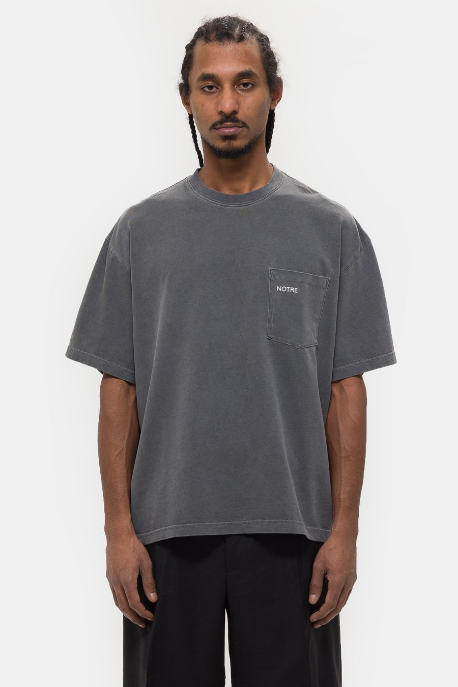 Notre Pocket T-Shirt in Ash