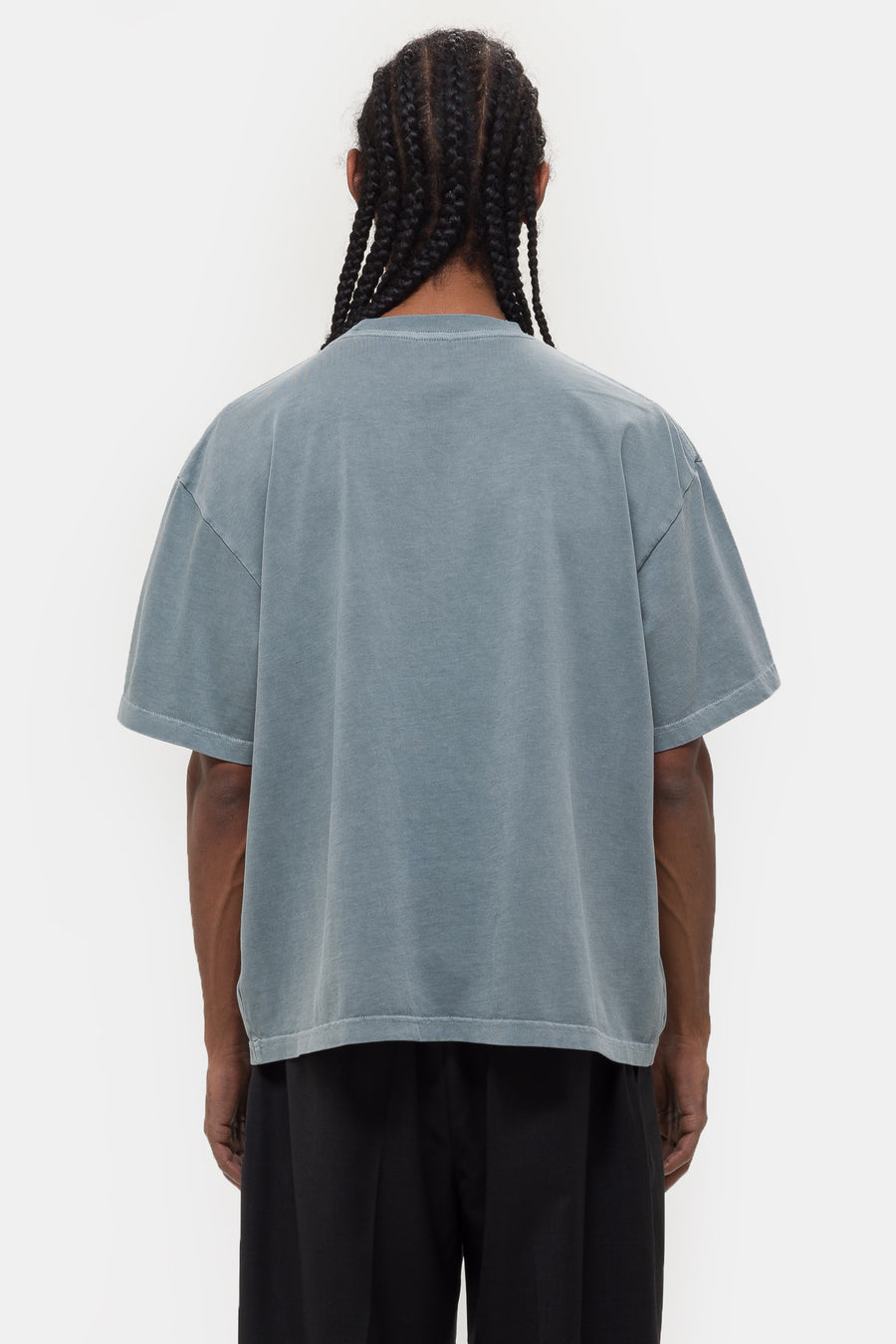 Notre Pocket T-Shirt in Washed Blue - Notre
