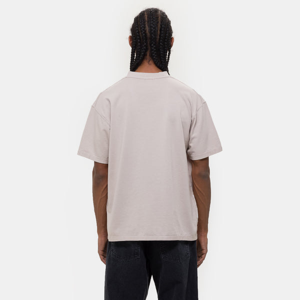 Reverse T Shirt In Tan