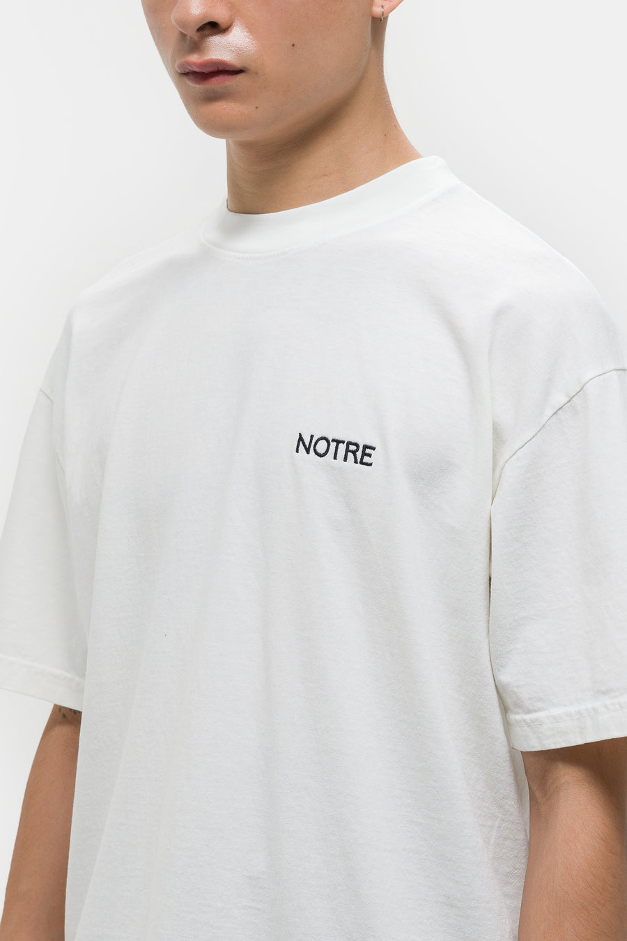 Notre Rowing T-Shirt in Off White - Notre