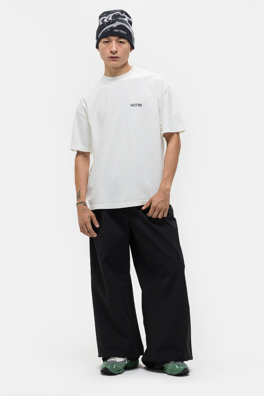 Notre Rowing T-Shirt in Off White - Notre