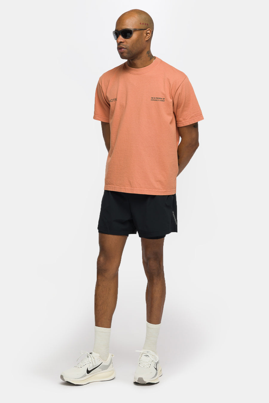 Notre Run T-Shirt in Terracotta - Notre