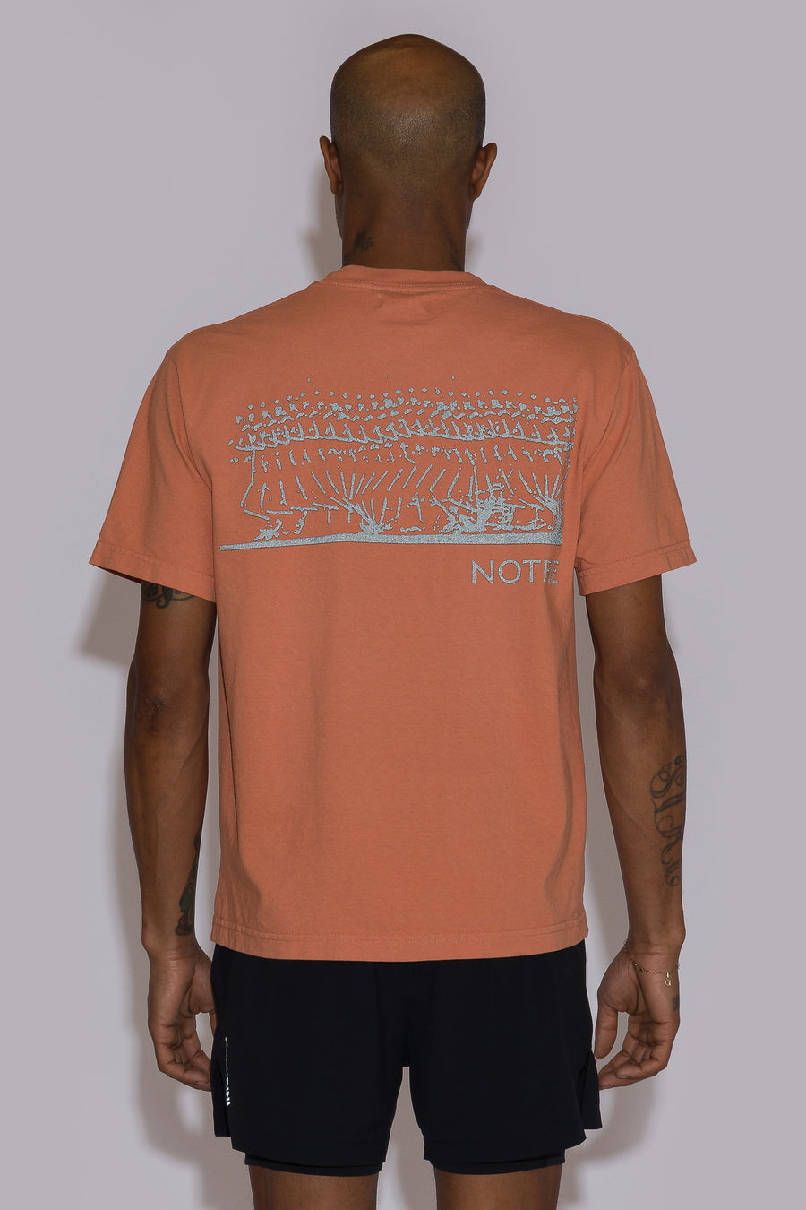 Notre Run T-Shirt in Terracotta - Notre