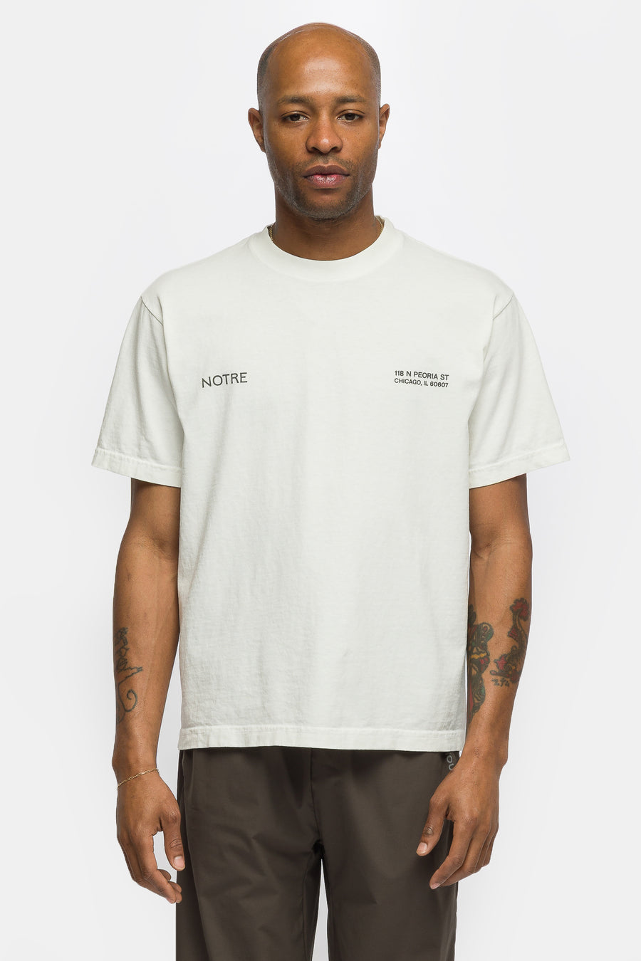 Notre Run T-Shirt in White - Notre