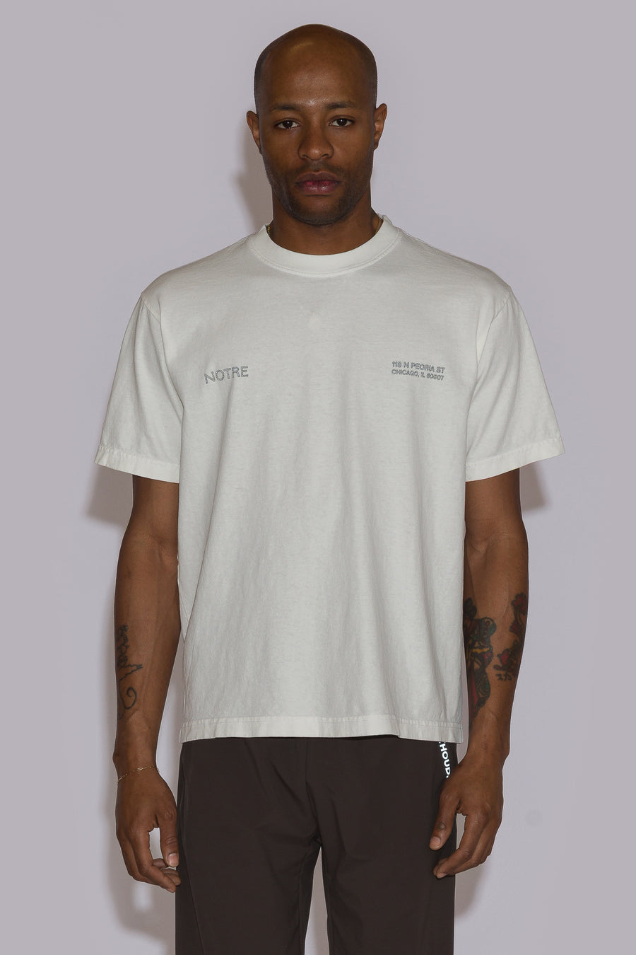 Notre Run T-Shirt in White - Notre