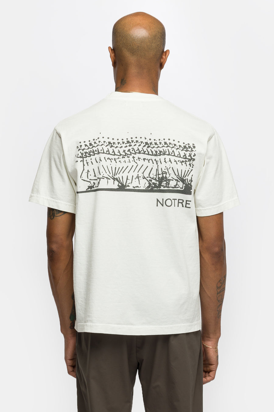 Notre Run T-Shirt in White - Notre