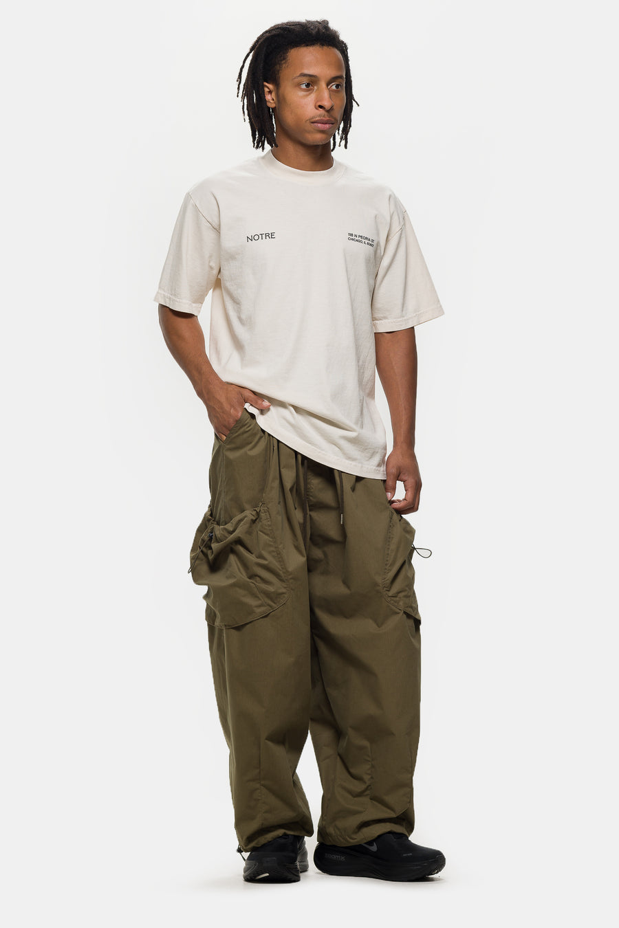 Notre Run T-Shirt in White - Notre