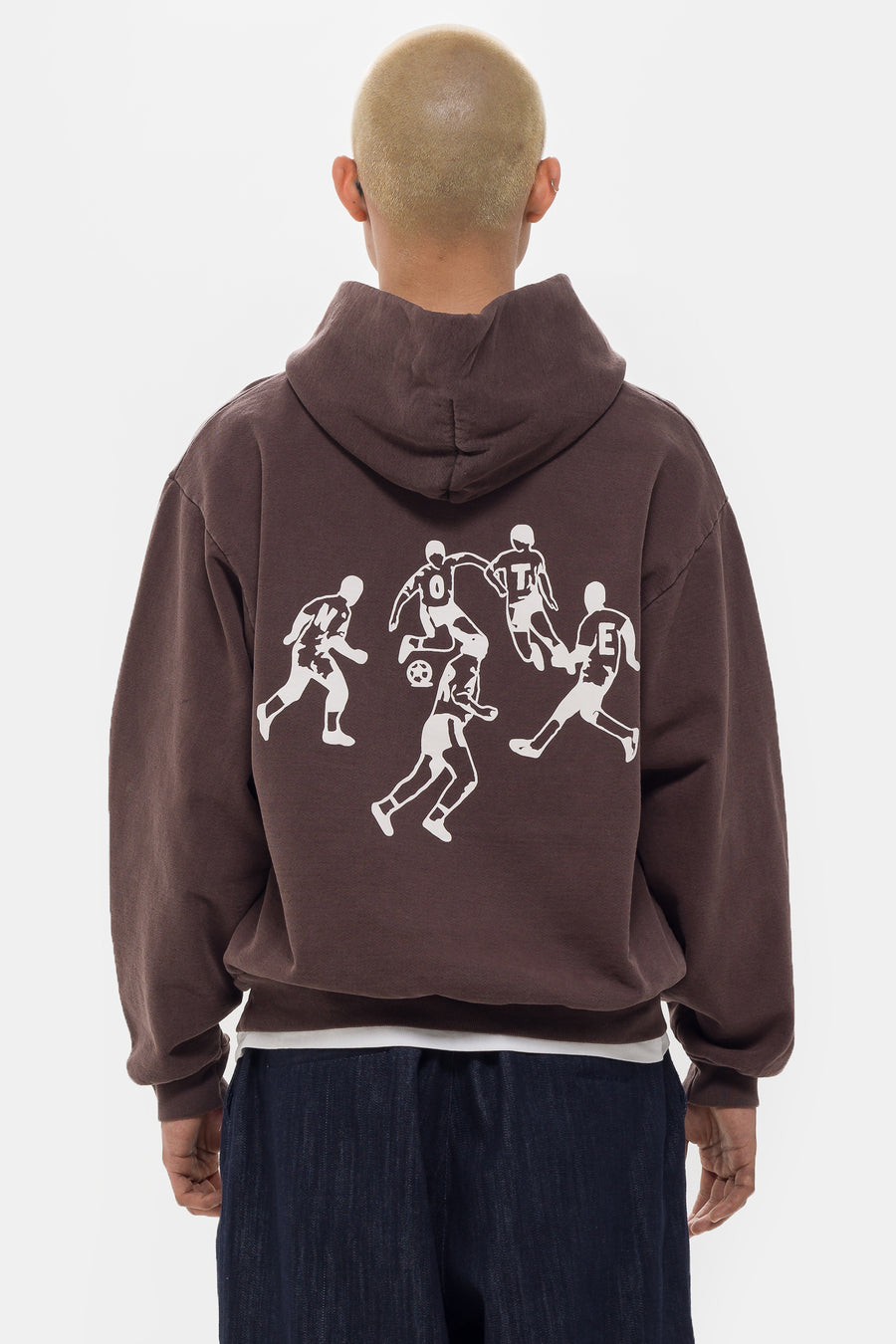 Notre Soccer Hoodie in Clove - Notre