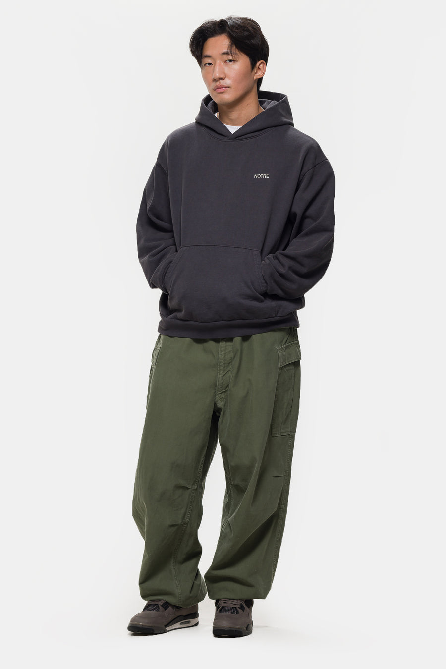 Notre Soccer Hoodie in Dolphin Blue - Notre