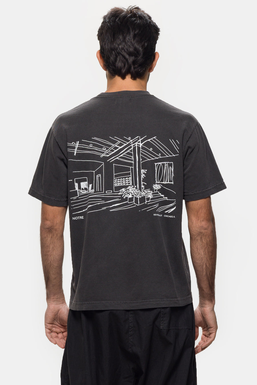 Stramp T-Shirt in Vintage Black