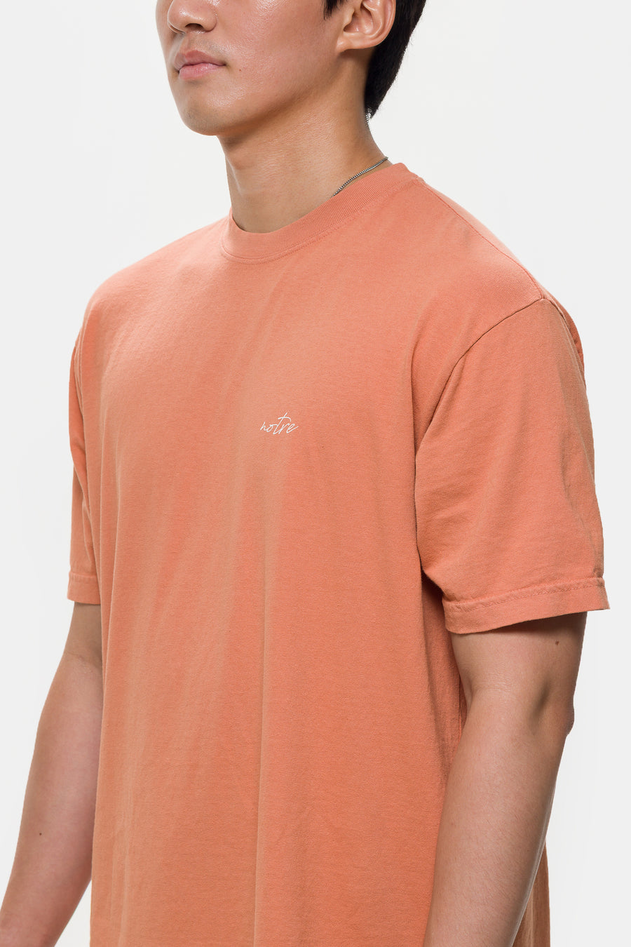 Notre Wine T-Shirt in Terracotta - Notre